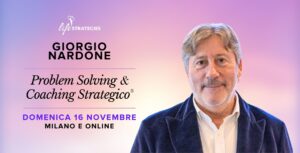 Giorgio Nardone - problem solving coaching strategico 2025